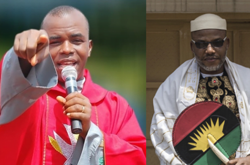  Nigeria Politicians are Coronavirus’ Killing Nigerians; Nnamdi Kanu is My Spiritual Son, Brother,  – Fr Mbaka: