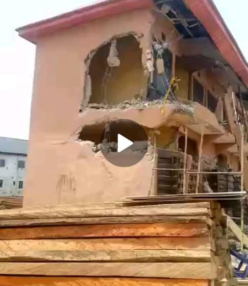  Lamentation as Earth Rolling Machine Demolishes Plaza in Anambra; Union Threatens Court Action against Govt.